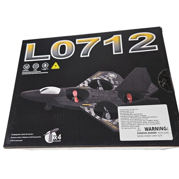Remote Control Aircraft L0712 Multifunctional Drone Fighter Jet Controller & Acc - Picture 2 of 8